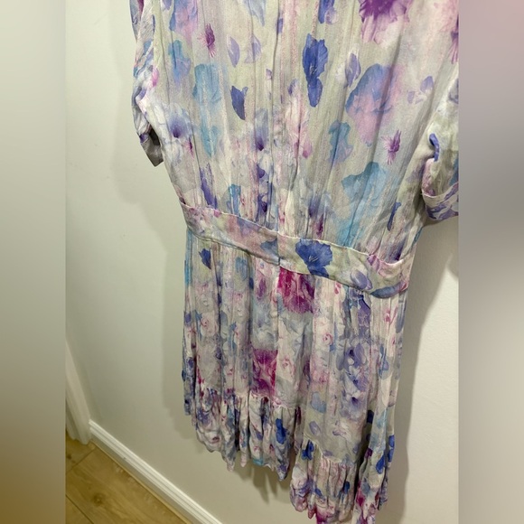 The Kooples Women's Printed Short Dress with Frills - Picture 11 of 13